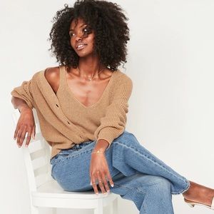 Knit Ribbed Cardigan